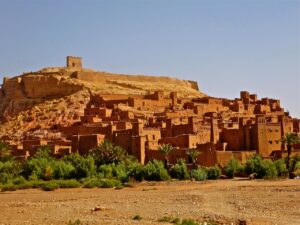 morocco, fortress, adobe