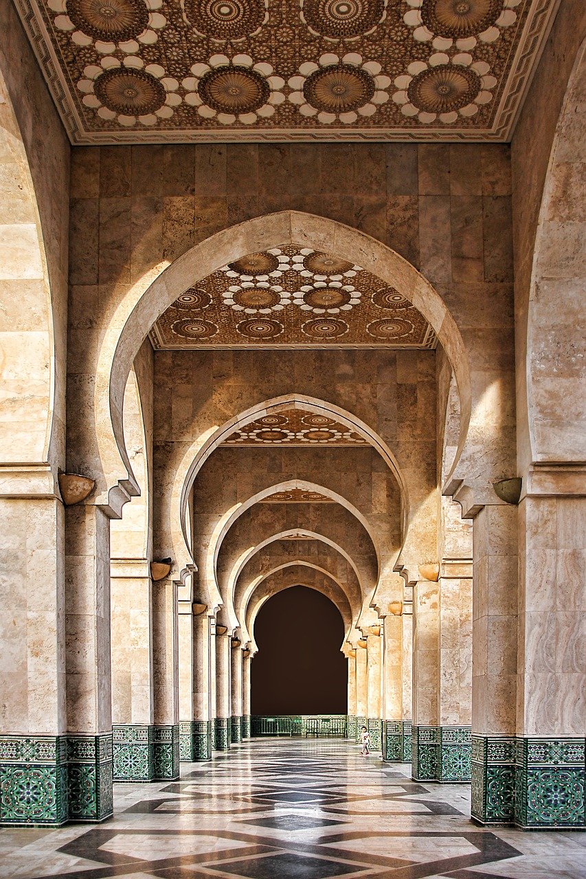 morocco, mosque, architecture